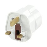 ADAPTADOR DE VIAJE DE 3 PINES REINO UNIDO  EUROPA