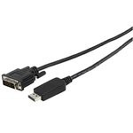 CABLE ADAPTADOR DISPLAYPORT MACHO  DVID MACHO 180m