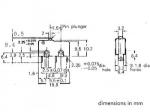 MICRORRUPTOR SUBMINIATURA 5A SIN PALANCA FINAL CARRERA