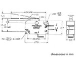 MICRORRUPTOR 12A CON PALANCA FINAL DE CARRERA