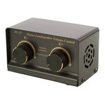 UNIDAD CONTROL VOLUMEN ALTAVOCES 4mm ORO 100W RMS CANAL