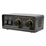 CONMUTADOR ALTAVOCES 2 VIAS TERMINALES 4mm oro 100W RMS