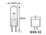 BOMBILLA HALOGENA PHILIPS BIPIN 50W  12V  G635