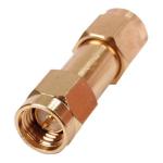 CONECTOR WIFI ADAPTADOR SMA MACHO  SMA MACHO ORO