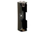 PORTAPILAS SOPORTE PARA PILA  1 x AA R06 R6 LR16  TERMINALES SOLDAR FASTON