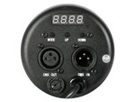 FOCO LED PAR36 12 x 1W RGB 5 CANALES CONTROL CONTROLADO POR DMX DIGITAL NEGRO