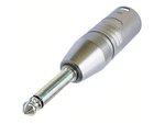 ADAPTADOR CONVERTIDOR CONVERSOR NEUTRIK  XLR MACHO 3 PINES  JACK MONO 635mm