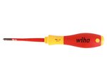 DESTORNILLADOR SLIMFIX WIHA DE ACERO TEMPLADO PUNTA PHILIPS  PH1 x 80 mm