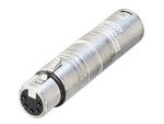 ADAPTADOR CONVERTIDOR CONVERSOR  NEUTRIK XLR MACHO 3 PIN  XLR HEMBRA 5 PINES