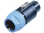 CONECTOR NEUTRIK SPEAKON 8 CONTACTOS CON PESTILLO PARA RETENCION