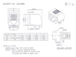 CONECTOR MODULAR RJ12 ACODADO COLOR NEGRO