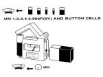 COMPROBADOR TESTER PARA BATERIAS PILAS TAMAO COMPACTO DE BOLSILLO