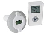 TERMOMETRO INALAMBRICO PARA PISCINA ESTANQUE MEDICION  DE TEMPERATURA GRADOS