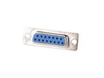 CONECTOR PARA CHASIS EMPOTRAR SUBD HEMBRA 15 CONTACTOS MONITOR VGA