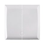 INTERRUPTOR INALAMBRICO 2 CANALES PARED BLANCO 50m