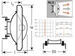 BOMBILLA AR111 G53 12V 230W 111 x 46mm