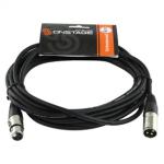 CABLE PVC SIMETRICO XLR HEMBRA  XLR MACHO 3p 2m