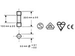 FUSIBLE RAPIDO 5 x 20mm 02A  10 UNIDADES  CAJA