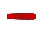 HEMBRILLA AEREA FLEXIBLE PARA BANANA SOLDAR 4mm  ROJA ROJO