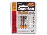PILA RECARGABLE NiMh AA 12V 2200mAh BATERIA  2 BLISTER
