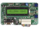 TABLON DE MENSAJES PROGRAMABLE 8 ENTRADAS LCD  INTERFACE