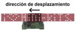 MENSAJE RODANTE SET PARA CAMBIAR CARACTERES TENSION 12V  KIT DE MONTAJE MONTAR