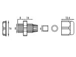 SENSOR DE MOVIMIENTO FOTOELECTRICO POLARIZADO APTO PARA LA INTEMPERIE