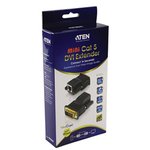 EXTENSOR DVI CONECTA UN MONITOR A 20m CON UN CABLE UTP