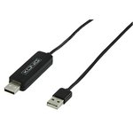 CABLE USB 20 MACHO TRANSFERIR DATOS DIGITAL 15m NEGRO