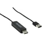 CABLE USB 20 MACHO TRANSFERIR DATOS DIGITAL 15m NEGRO