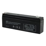 BATERIA ACIDO DE PLOMO 12V 2Ah 178x34x66mm NEGRO