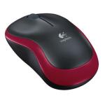 RATON INALAMBRICO 24GHz USB ROJO  NEGRO  LOGITECH  M185R