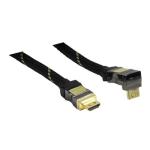 CABLE HDMI A MACHO  HDMI ETHERNET EN ANGULO 90 10m