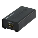 REPETIDOR HDMI SOPORTE HDCP ALIMENTACION 5V COLOR NEGRO