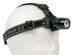 LINTERNA FRONTAL CON LED CREE POTENTE 3W CON REFLECTOR DE ALUMINIO