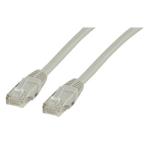 CABLE RED UTP CAT6 RJ45 MACHO  RJ45 MACHO 10m GRIS