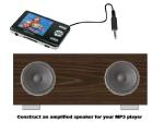 AMPLIFICADOR PARA REPRODUCTOR MP3 2 x 5W 8Ohm  KIT DE MONTAJE PARA MONTAR