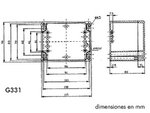 CAJA ESTANCA ABS GRIS OSCURO  115 x 90 x 80 mm