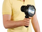 LINTERNA CAON 1W SUPER LUMINOSO RESISTENTE LED  USB  MANGO VARIAS POSICIONES