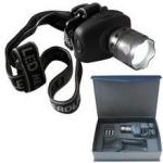 LINTERNA FRONTAL LED 3W ZOOM MUY LUMINOSA ALCANCE 100m