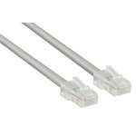 Cable de red UTP CAT 5e de 050m gris 