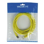 Cable de red FTP CAT 5e de 300m amarillo