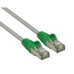 Cable de red FTP CAT5e cruzado de 2000m en color grisverde