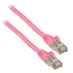 Cable de red FTP CAT 6 de 500 m rosa