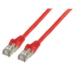 Cable de red FTP CAT 6 de 100 m rojo