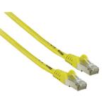 CABLE DE RED FTP CAT 6 de 020 m amarillo LATIGUILLO PARA REDES 101001000