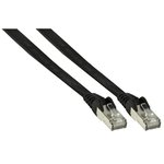 Cable de red plano color negro 050 m FTP CAT6