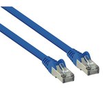 Cable de red plano color azul 100 m FTP CAT6