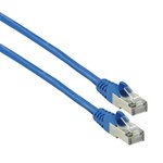 Cable de red FTP CAT 6a de 500m azul
