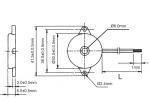 TRANSDUCTOR PIEZO 5V 40kHz 85dB CABLEADO 